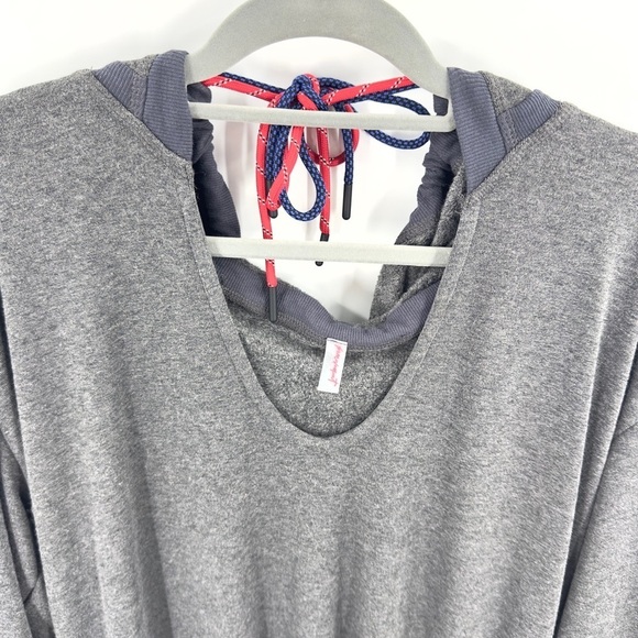 Free People Movement Womens Feel Good Layer Longline Hoodie Dress Tunic Size XL - Picture 5 of 16